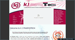 Desktop Screenshot of kjpharmatech.com